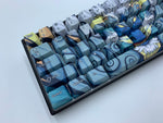 Hayabusa 60% Keyboard - Blue Oni Dragon - Alpherior Keys