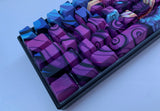 Hayabusa 60% Keyboard - Purple Oni Dragon - Alpherior Keys