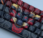 Red Oni Dragon Keycap Set - Alpherior Keys - Alpherior Keys