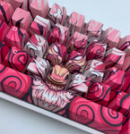 Hayabusa 60% Keyboard - Pink Oni Dragon