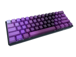 Hayabusa 60% Keyboard - Purple Fade - Alpherior Keys