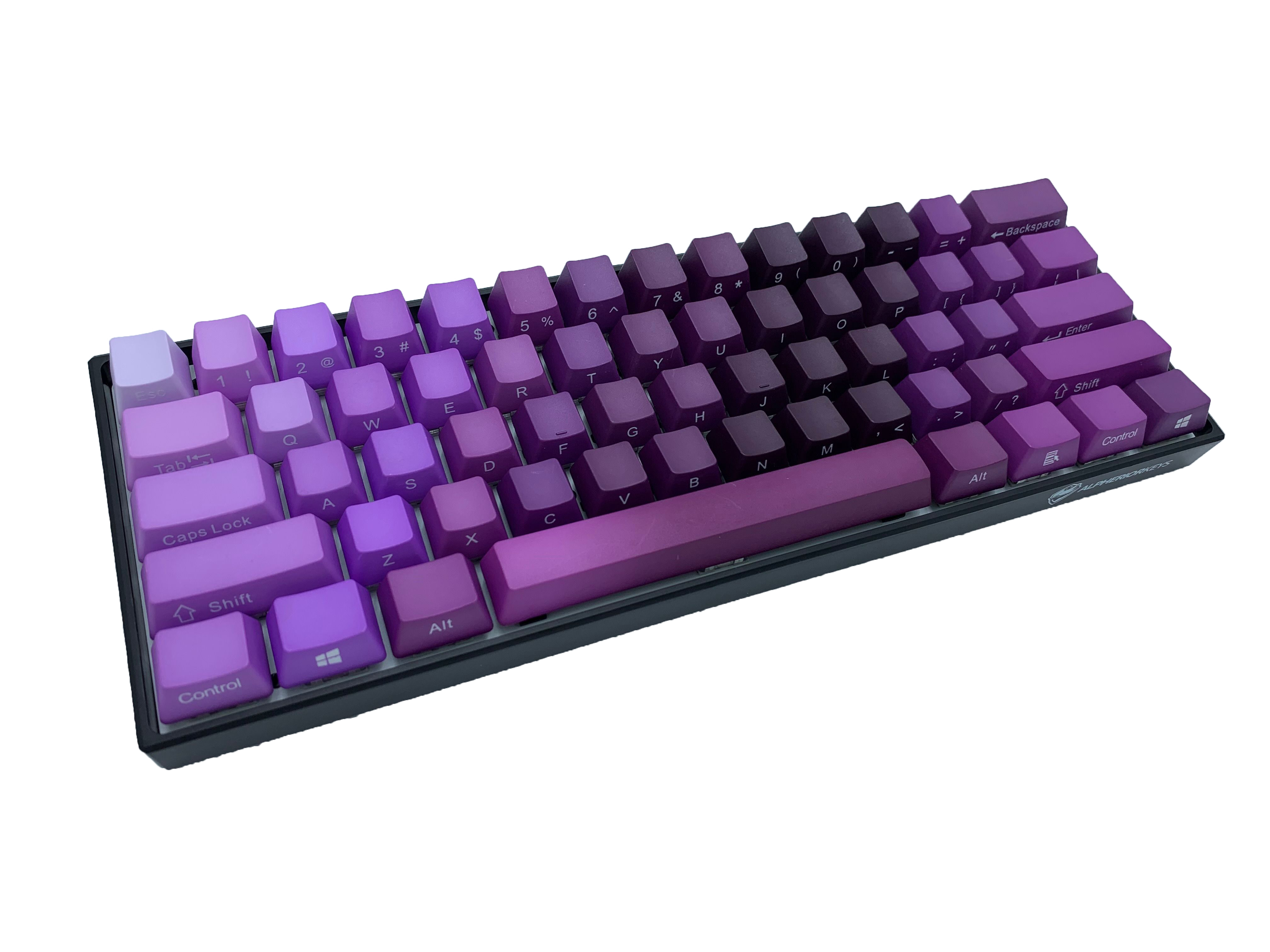 Hayabusa 60% Keyboard - Purple Fade