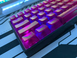 Hayabusa 60% Keyboard - Purple (Translucent) - Alpherior Keys