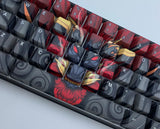 Red Oni Dragon Keycap Set - Alpherior Keys - Alpherior Keys