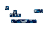 Custom Keycap Bundle - Blue Fusion - Alpherior Keys