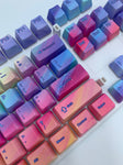 Rainbow Sherbet Keycap Set - Alpherior Keys - Alpherior Keys