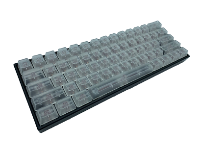 Clear Keycap Set (Translucent) - Alpherior Keys