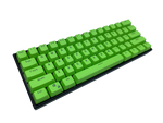 Hayabusa 60% Keyboard - Green - Alpherior Keys