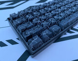 Hayabusa 60% Keyboard - Dark Shippuden - Alpherior Keys