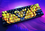 Hayabusa 60% Keyboard - Gold Oni Dragon - Alpherior Keys