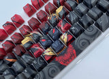 Red Oni Dragon Keycap Set - Alpherior Keys - Alpherior Keys