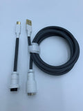 Grey - Aviator Cable - Alpherior Keys