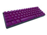 Hayabusa 60% Keyboard - Purple (Translucent) - Alpherior Keys