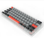 Dark Gummy Silicone Keycap Set - Alpherior Keycaps - Alpherior Keys