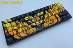 Gold Oni Dragon Keycap Set - Alpherior Keys - Alpherior Keys